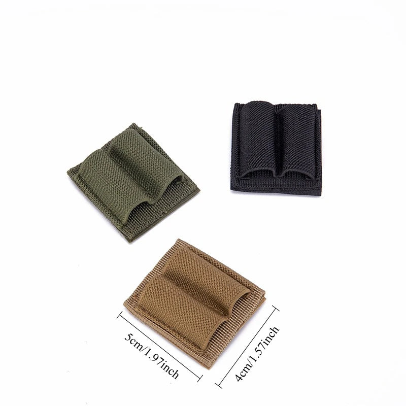Tactical 2-Hole Magic Patch Pouch – Quick-Detach Portable Storage Bag for Outdoor Sports