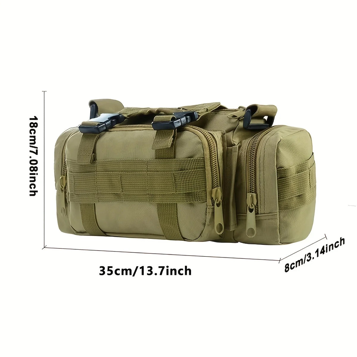 Outdoor Camouflage Waist Bag – Multifunctional Sport Climbing Pocket Bag