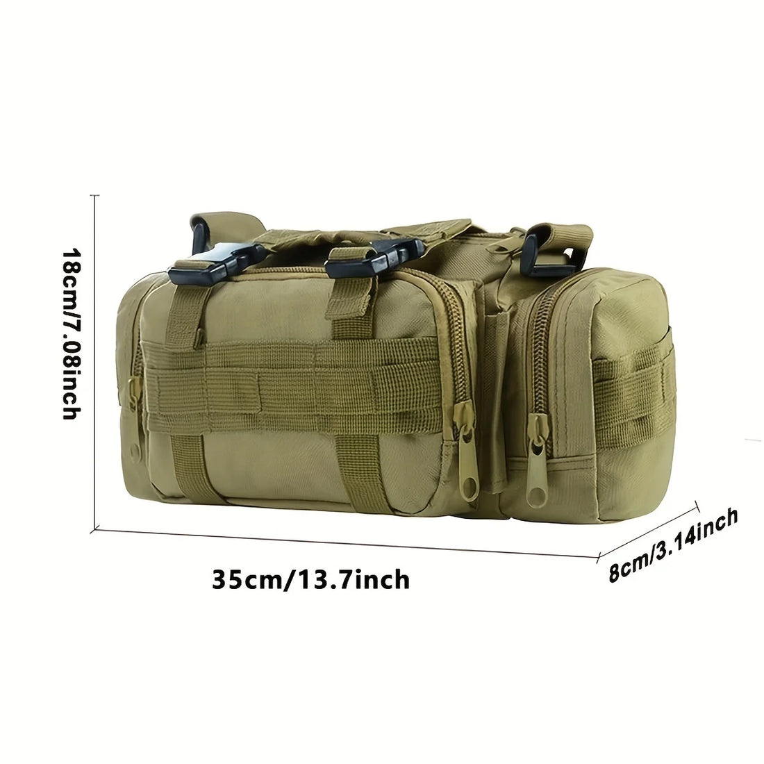 Outdoor Camouflage Waist Bag – Multifunctional Sport Climbing Pocket Bag
