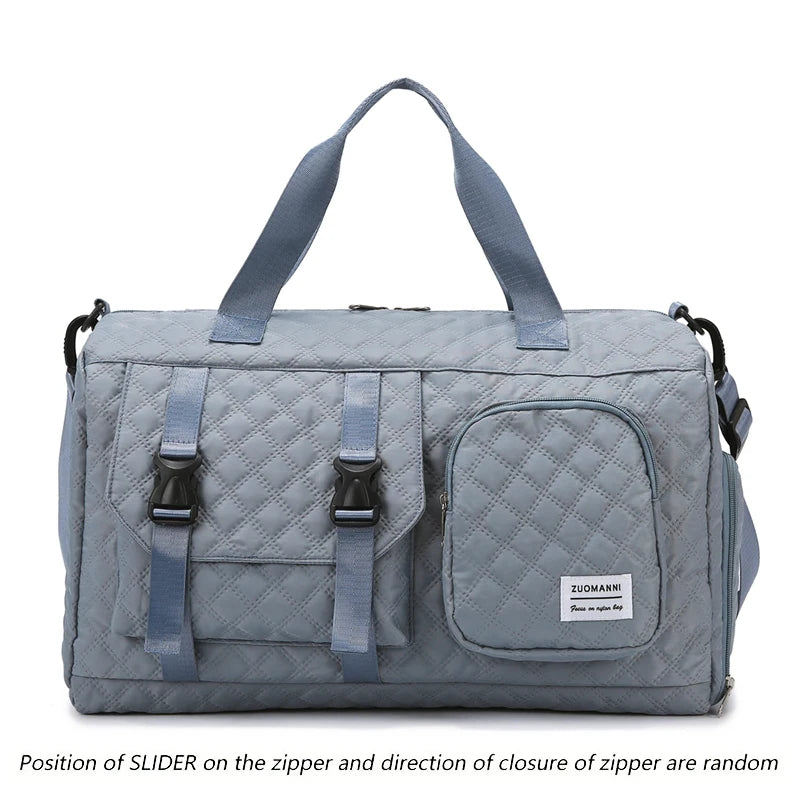 Argyle Sports Gym Duffel Bag for Travel & Training