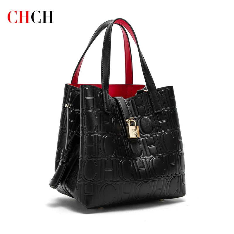 Steel Embossed Women's Tote Handbag
