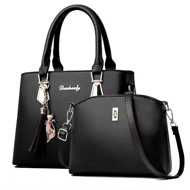 Women's 3-Piece Handbag Set | Shoulder & Commuter Bag