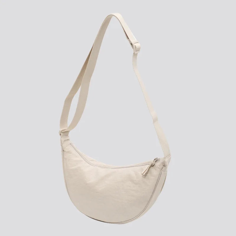 Women's Solid Colour Padded Crossbody Bag