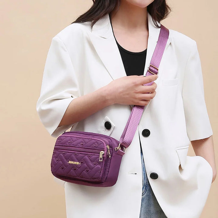 Women's Multi-Colour Quilted Casual Bag