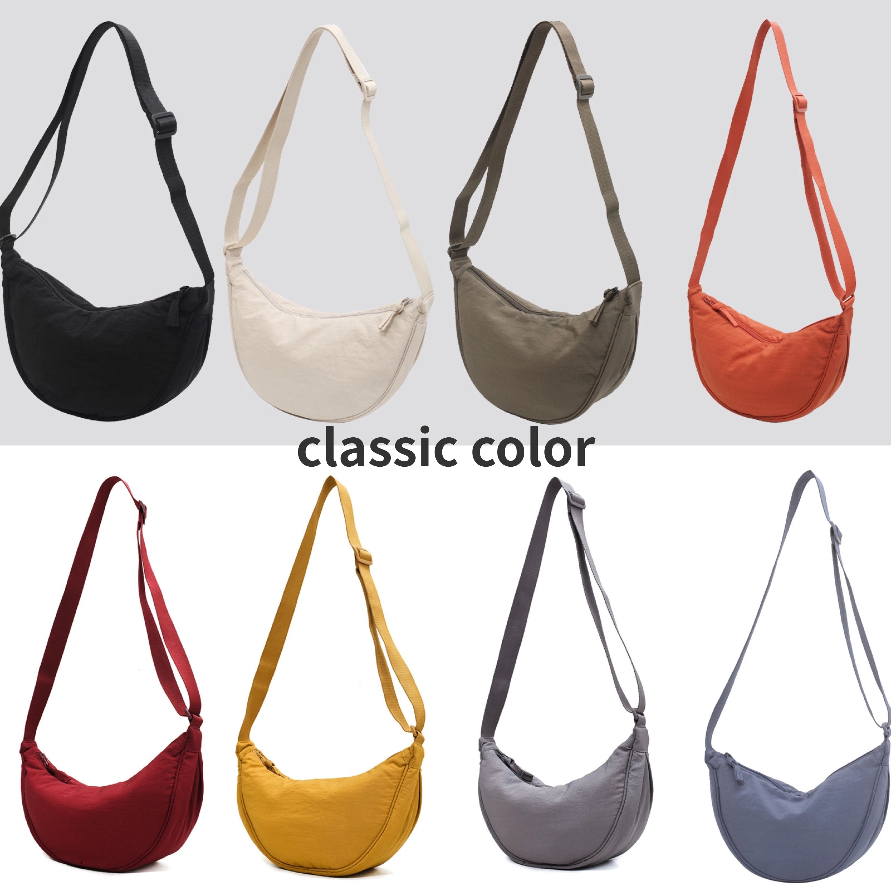 Women's Solid Colour Padded Crossbody Bag