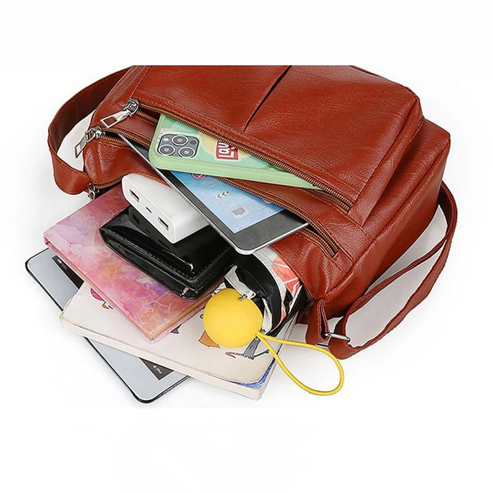 Women's Korean Handbag – 2026 Trend Luxury Soft Leather Shoulder & Crossbody Bag