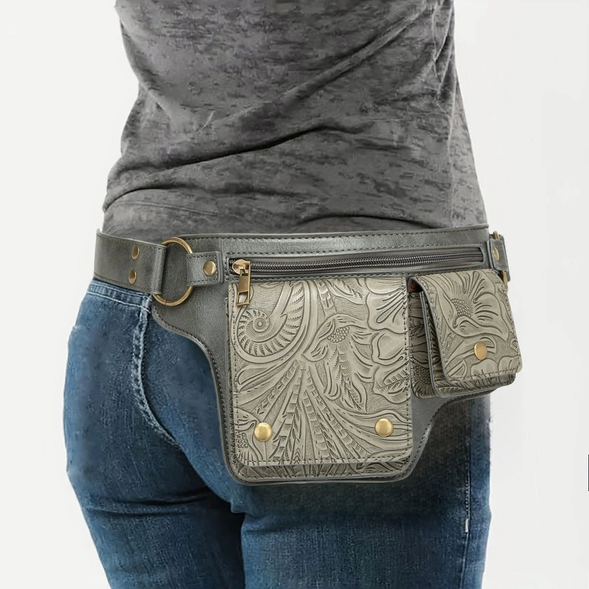 Utility Belt Waist Pack – Multi-Compartment Hip Pouch for Hiking, Camping & Travel