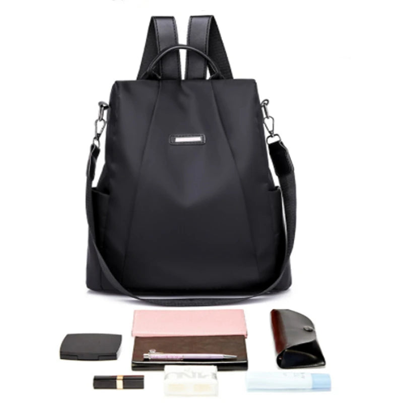 Waterproof Anti-Theft Oxford Women's Backpack
