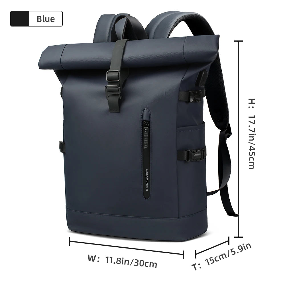 HK Large 15.6" Anti-Theft Laptop Backpack with USB Port