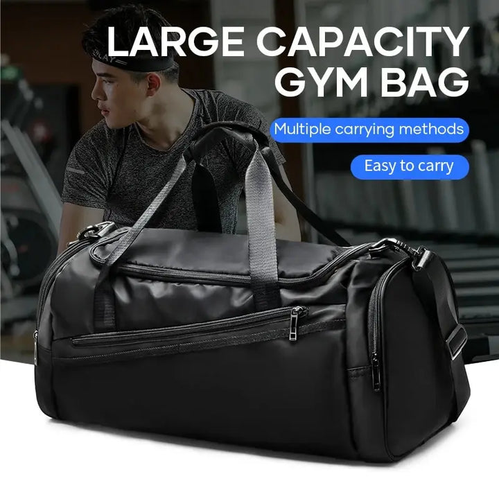 Sports Gym Bag with Shoes Compartment