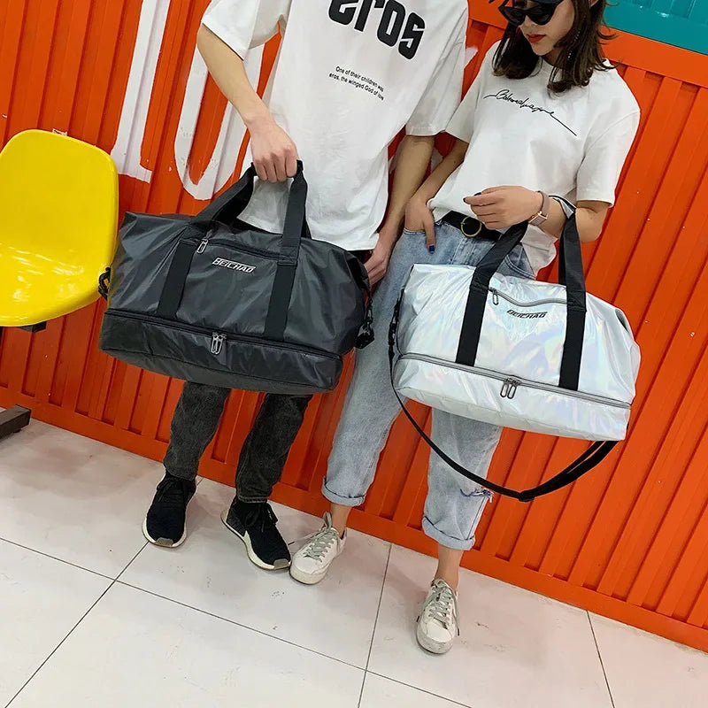 Pearlescent Women's Gym Fitness Bag