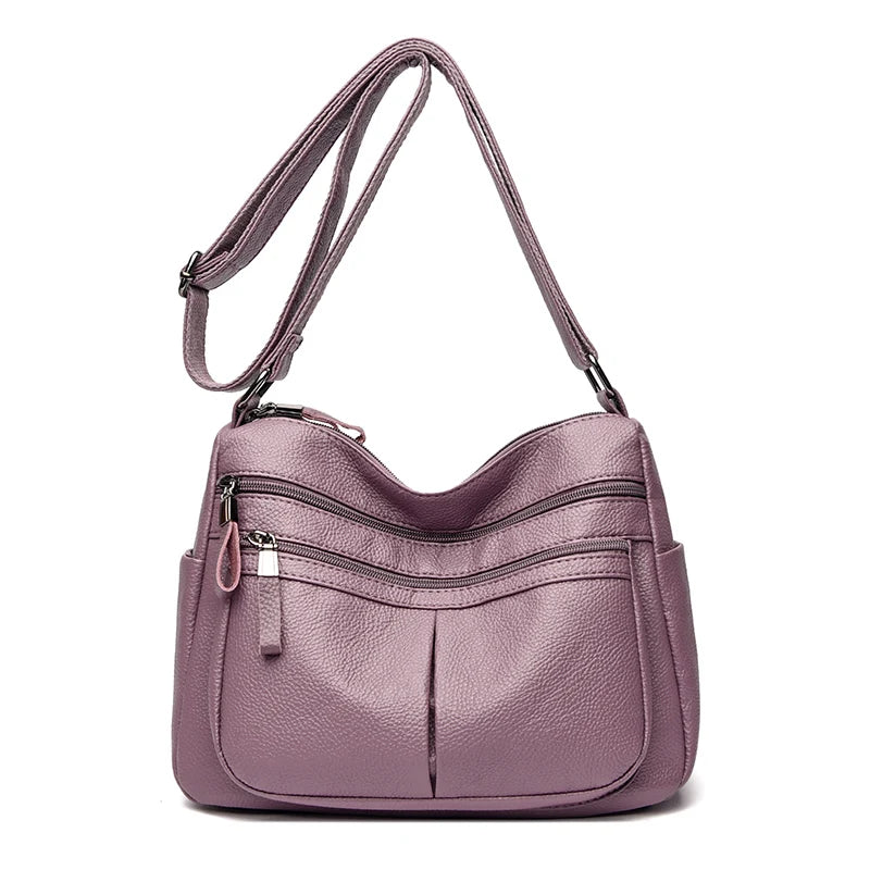 High Quality Genuine Leather Ladies Bags Fashion Purses And Handbags Famous Designer Crossbody Shoulder Bag For Women Sac A Main