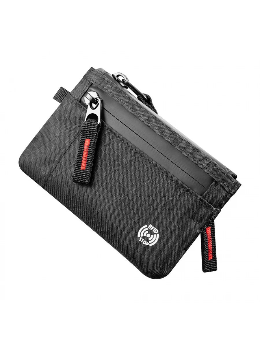 Men's RFID Blocking Ultra-Thin Wallet – Zipper Coin Purse & Card Holder
