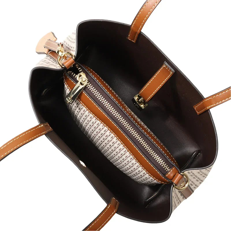 Women's PU Letter Print Crossbody Bag