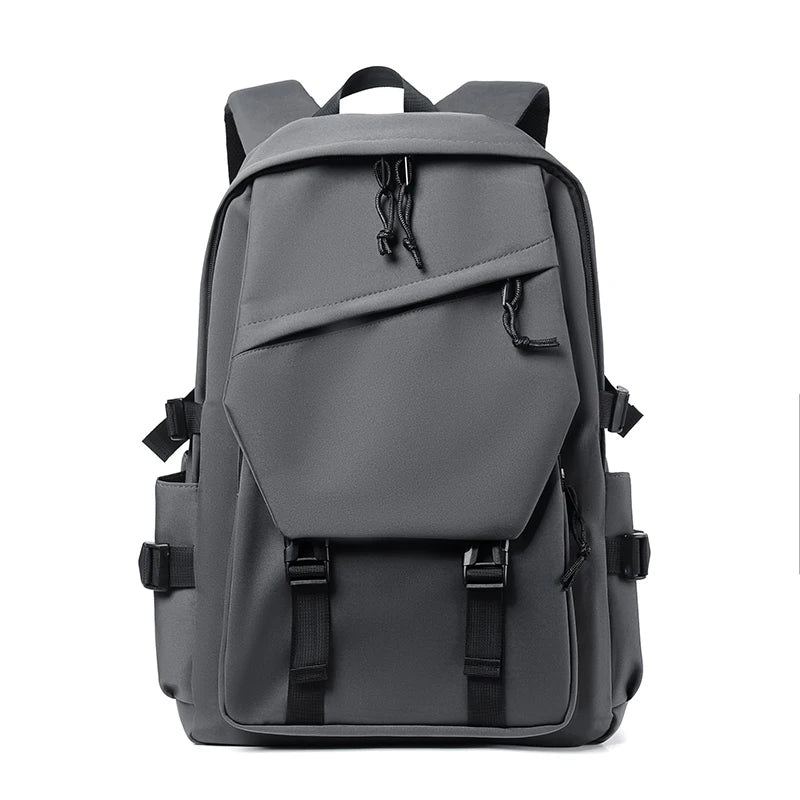 Solid Colour Casual Travel Backpack