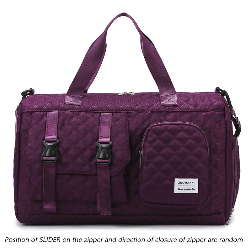 Argyle Sports Gym Duffel Bag for Travel & Training