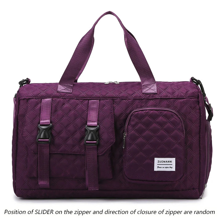 Argyle Sports Gym Duffel Bag for Travel & Training