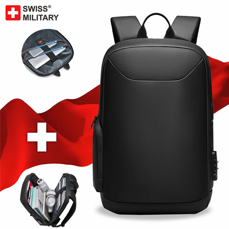 SWISS MILITARY Expandable 15.6" Laptop Backpack