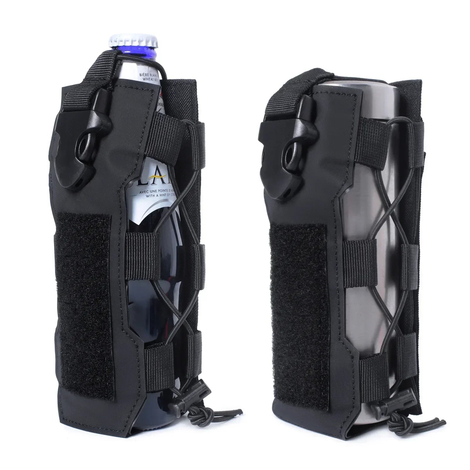 Molle Water Bottle Canteen Holder – Outdoor Sport Waist Pack for Hiking Camping Fishing