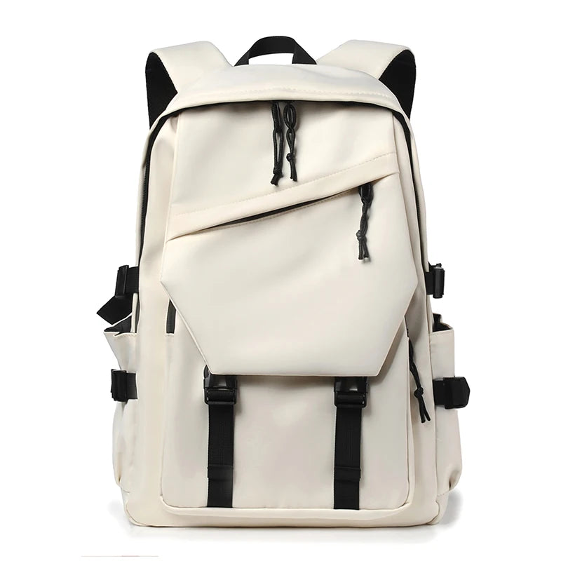 Solid Colour Casual Travel Backpack