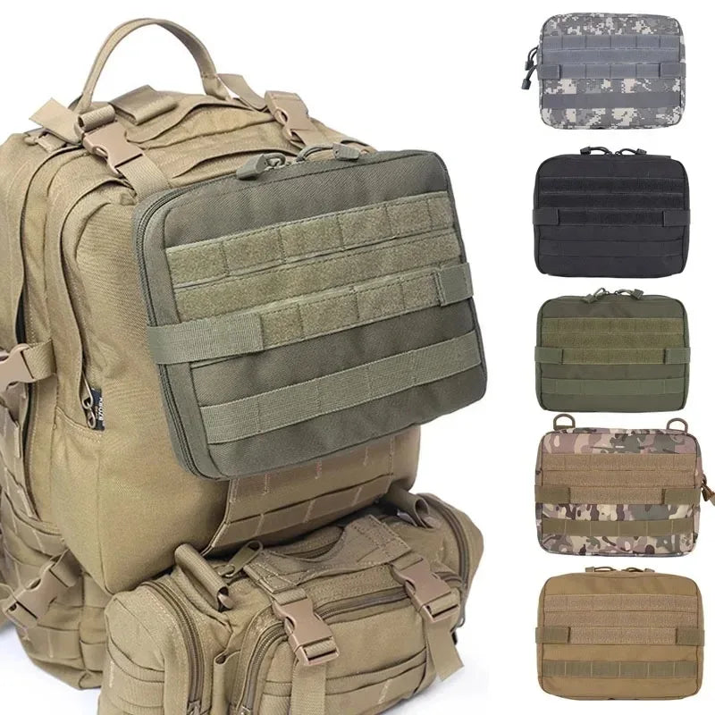 Military Tactical First Aid Kit Bag – Outdoor Emergency EDC Tool Kit for Camping & Hiking