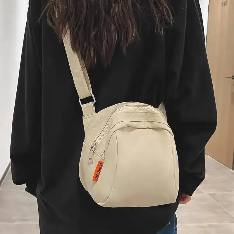 Women's Lightweight Nylon Shell Shoulder Bag