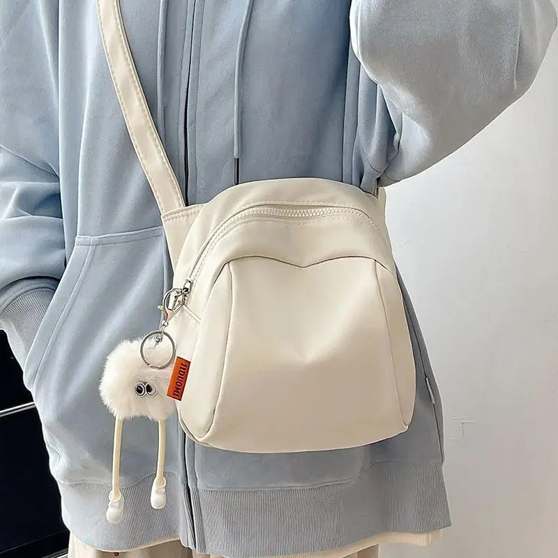 Women's Lightweight Nylon Shell Shoulder Bag