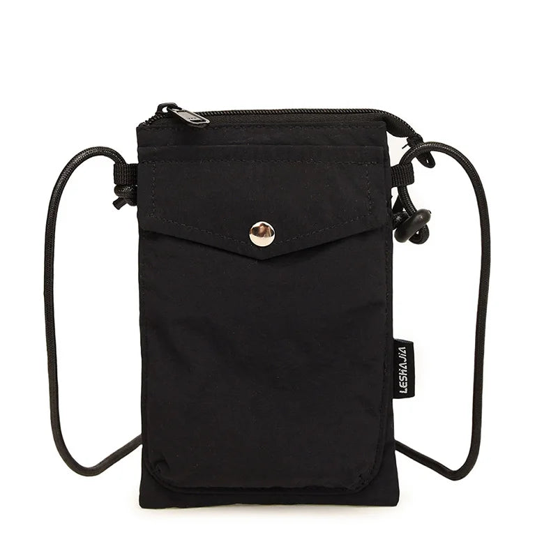 Street Washed Nylon Crossbody Bag for Women