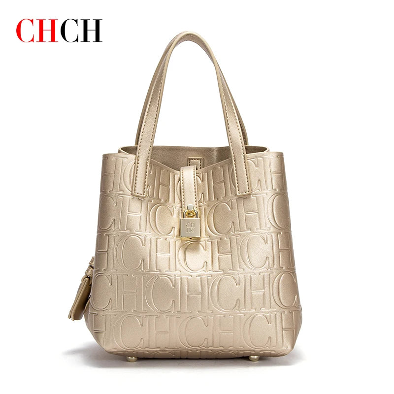 Steel Embossed Women's Tote Handbag