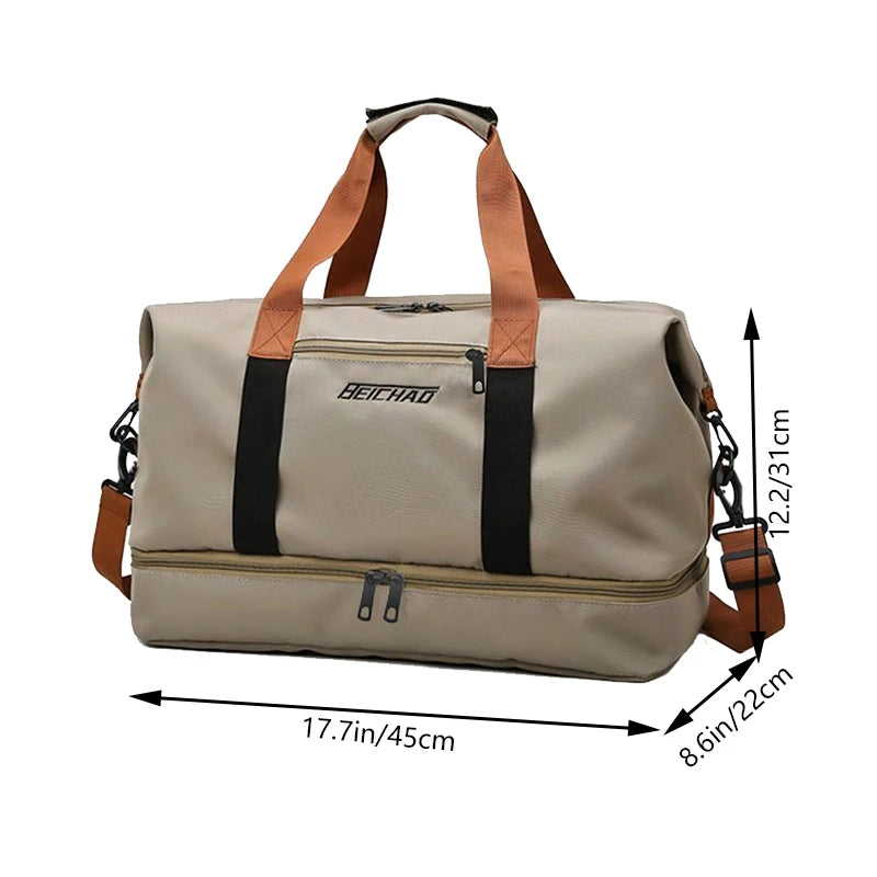 Portable Fitness Weekender Crossbody Bag