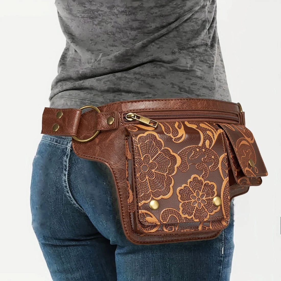 Utility Belt Waist Pack – Multi-Compartment Hip Pouch for Hiking, Camping & Travel
