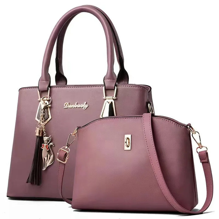 Women's 3-Piece Handbag Set | Shoulder & Commuter Bag