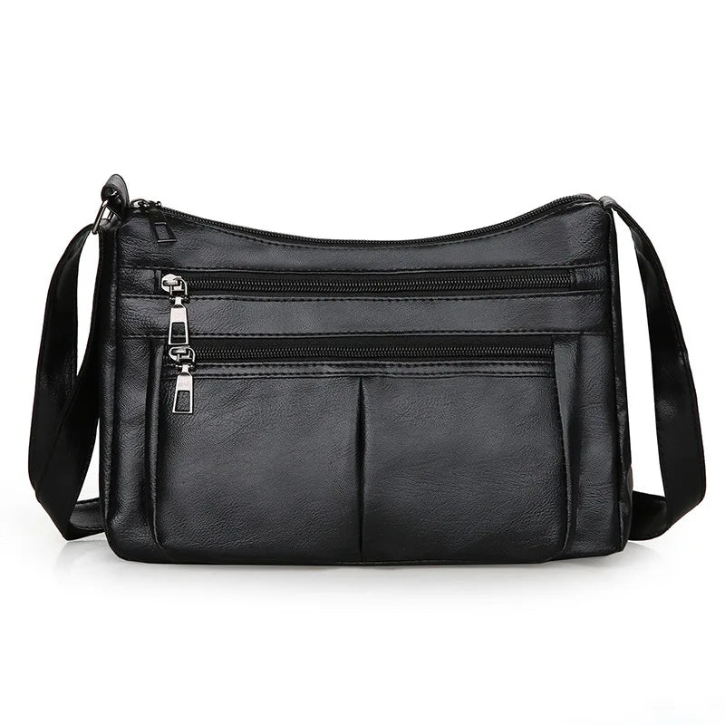 Women's Korean Handbag – 2026 Trend Luxury Soft Leather Shoulder & Crossbody Bag