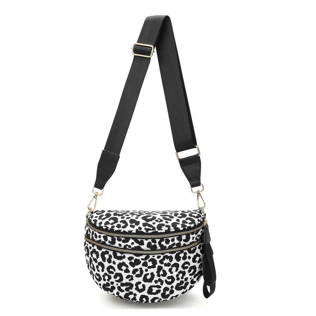 Checkered Crossbody Bum Bag for Women