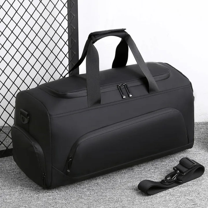 Sports Gym Bag with Shoe Compartment & Multi-Pockets