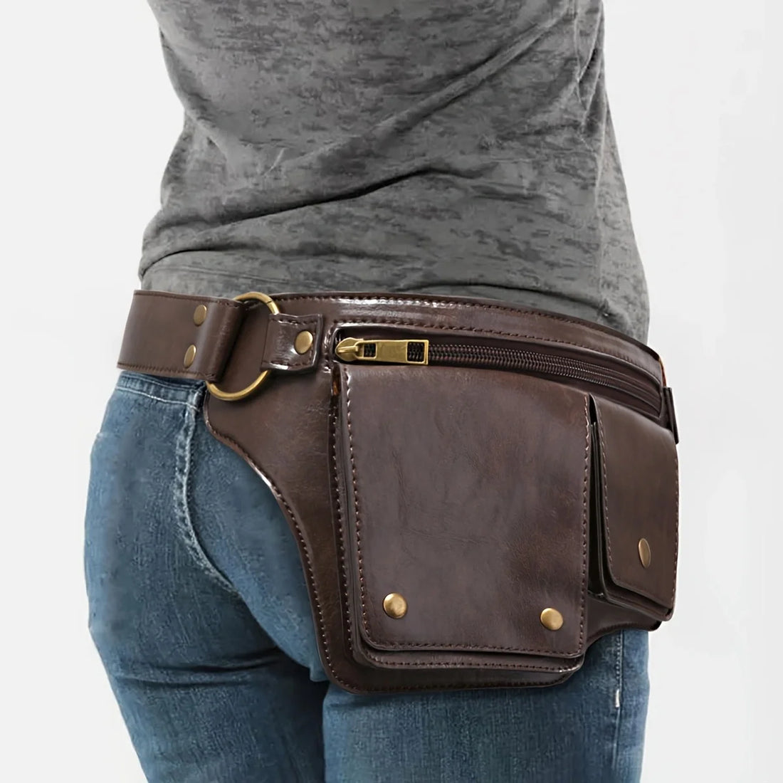 Utility Belt Waist Pack – Multi-Compartment Hip Pouch for Hiking, Camping & Travel