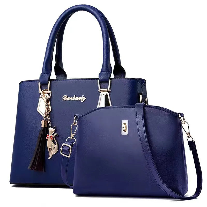 Women's 3-Piece Handbag Set | Shoulder & Commuter Bag