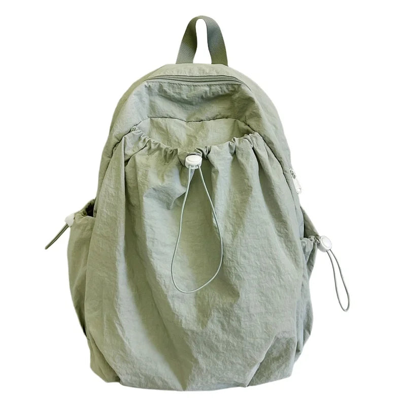 Women's Waterproof Nylon Bookbag Backpack