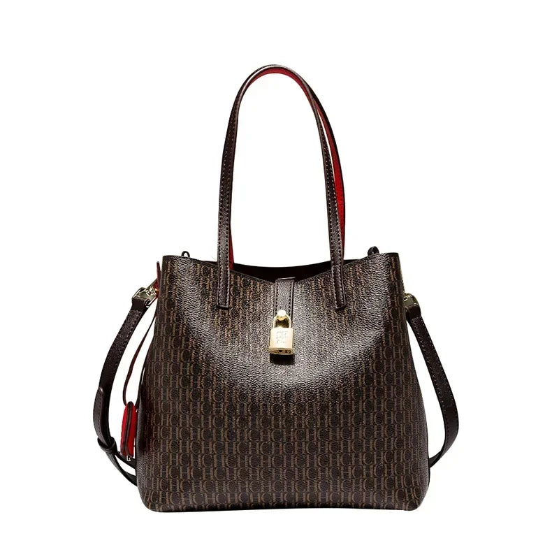Women's PU Letter Print Crossbody Bag