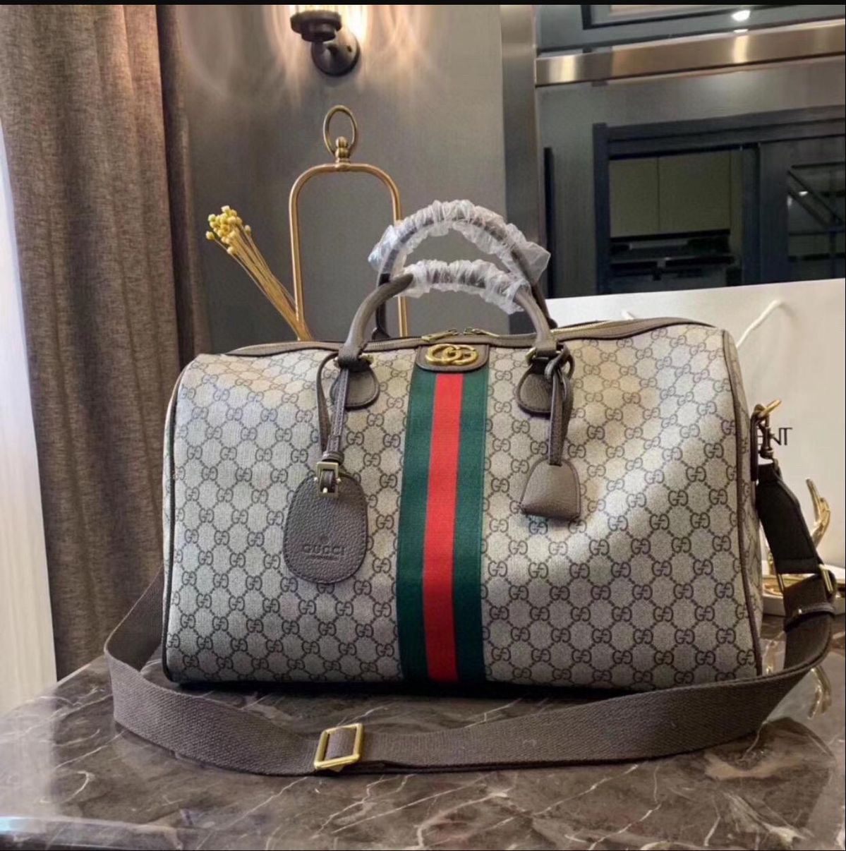 Luxury GUCCI Handbag Travel Organizer – Large Capacity Luggage Accessories Bag