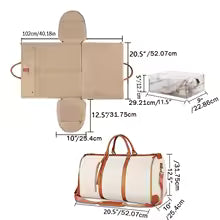Foldable Travel Duffle Bag – Waterproof Large Capacity Gym & Weekend Bag